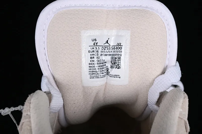 All categories Air Jordan Jordan series basketball shoes Air Jordan 1 Low G version pure original Air Jordan 1 Low AJ1 Joe 1 pink and white low-top cultural casual sneakers DZ5356-800